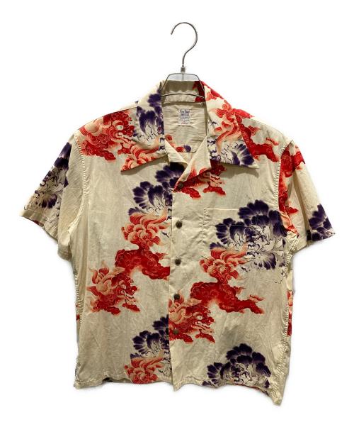 Sun Surf（サンサーフ）Sun Surf (サンサーフ) 半袖シャツ ベージュ サイズ:Ｌの古着・服飾アイテム