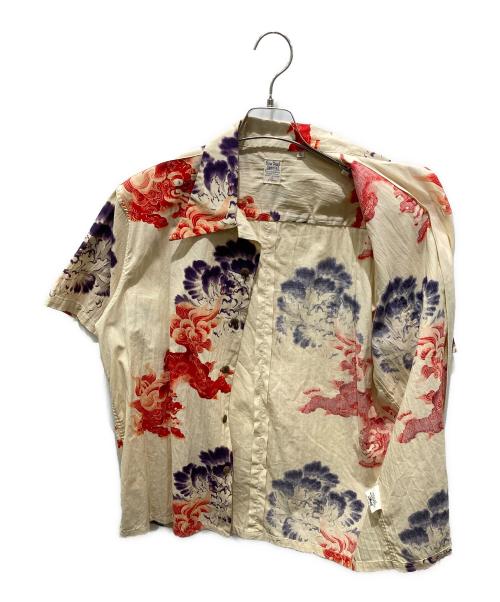 Sun Surf（サンサーフ）Sun Surf (サンサーフ) 半袖シャツ ベージュ サイズ:Ｌの古着・服飾アイテム