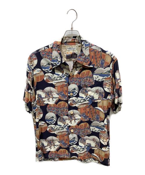 Sun Surf（サンサーフ）Sun Surf (サンサーフ) アロハシャツ ブルー サイズ:Mの古着・服飾アイテム