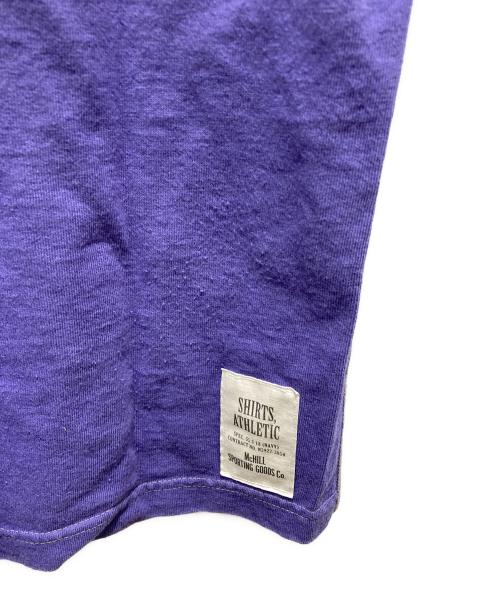 TOYS MCCOY（トイズマッコイ）TOYS MCCOY (トイズマッコイ) 半袖カットソー パープル サイズ:Mの古着・服飾アイテム