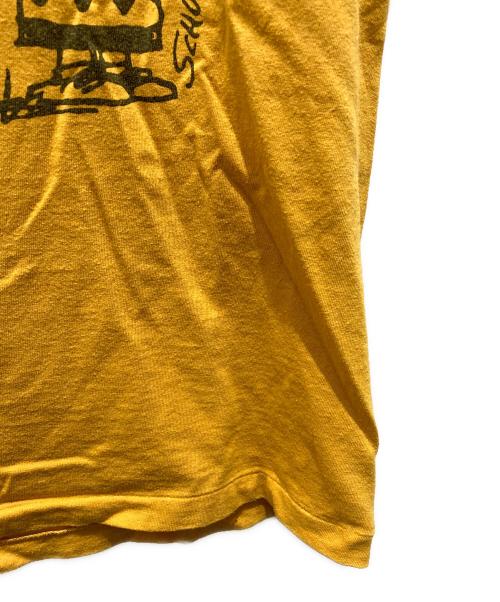 WAREHOUSE（ウエアハウス）WAREHOUSE (ウエアハウス) PEANUTS (ピーナッツ) 半袖カットソー イエロー サイズ:Ｍの古着・服飾アイテム