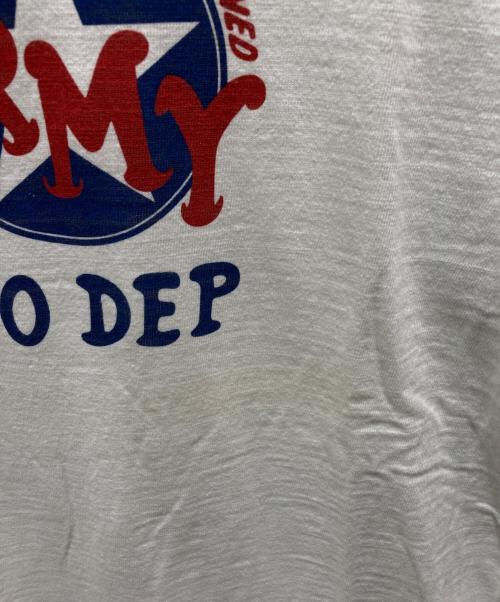 WAREHOUSE（ウエアハウス）WAREHOUSE (ウエアハウス) フットボールTシャツ ホワイト サイズ:38の古着・服飾アイテム