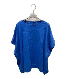 JOURNAL STANDARD（ジャーナルスタンダード）の古着「コットンリネンVIS スクエアブラウス」｜ブルー