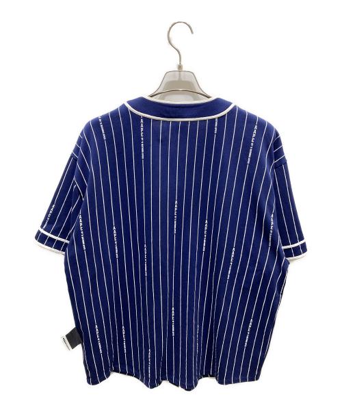 Aape BY A BATHING APE（エーエイプ バイ アベイシングエイプ）Aape BY A BATHING APE (エーエイプ バイ アベイシングエイプ) ゲームシャツ ネイビー サイズ:Ｌの古着・服飾アイテム