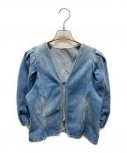 Adam et Ropeアダム エ ロペ）の古着「サステナブルデニムブラウス」｜インディゴ