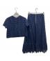 Mila Owen (ミラオーウェン) 短丈レースSETUPTOP ネイビー サイズ:F：3500円