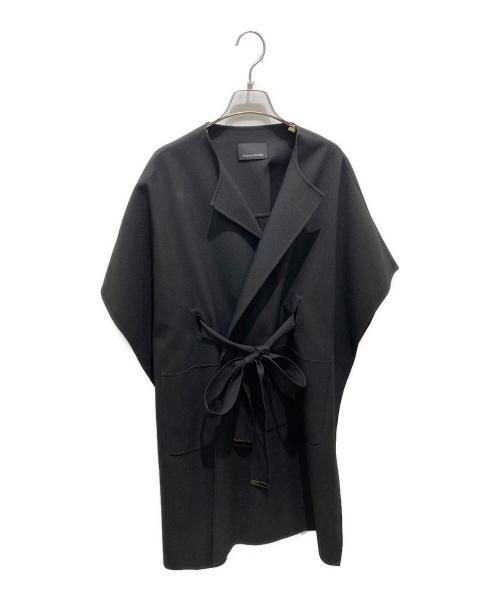 M-premierBLACK（エムプルミエブラック）M-premierBLACK (エムプルミエブラック) ノースリーブワンピース ブラック サイズ:記載無しの為実寸参照の古着・服飾アイテム