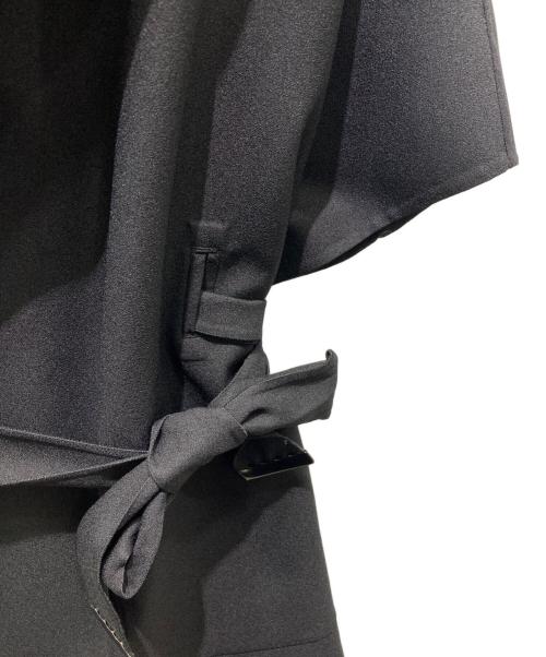 M-premierBLACK（エムプルミエブラック）M-premierBLACK (エムプルミエブラック) ノースリーブワンピース ブラック サイズ:記載無しの為実寸参照の古着・服飾アイテム