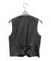 DAPPER'S (ダッパーズ) ボタンベスト ブラック サイズ:38：6000円