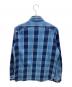 SUGAR CANE (シュガーケーン) インディゴフランネルチェックシャツ ブルー サイズ:M：7000円