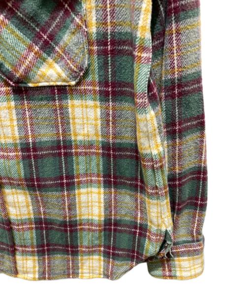 WAREHOUSE（ウエアハウス）WAREHOUSE (ウエアハウス) ネルシャツ グリーン サイズ:16 -161/2の古着・服飾アイテム