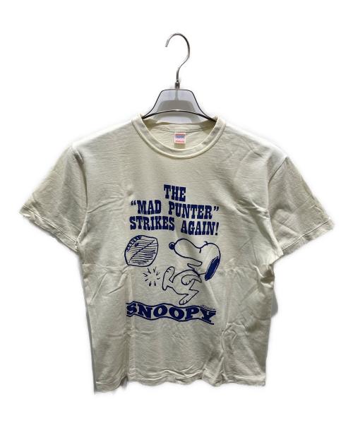 WAREHOUSE（ウエアハウス）WAREHOUSE (ウエアハウス) PEANUTS (ピーナッツ) プリントカットソー ベージュ サイズ:Mの古着・服飾アイテム