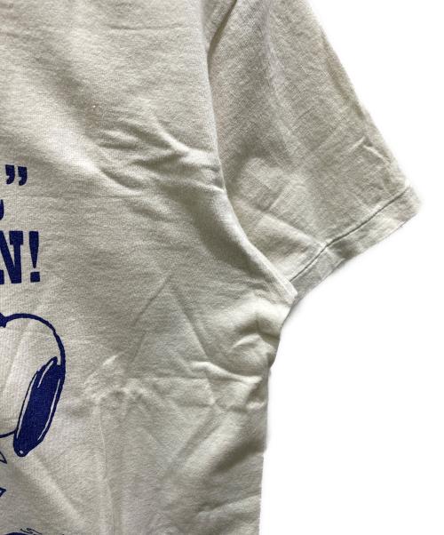 WAREHOUSE（ウエアハウス）WAREHOUSE (ウエアハウス) PEANUTS (ピーナッツ) プリントカットソー ベージュ サイズ:Mの古着・服飾アイテム