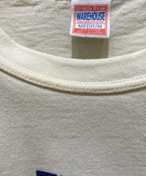 WAREHOUSE（ウエアハウス）WAREHOUSE (ウエアハウス) PEANUTS (ピーナッツ) プリントカットソー ベージュ サイズ:Mの古着・服飾アイテム