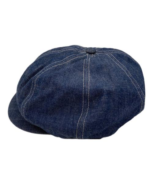 DAPPER'S（ダッパーズ）DAPPER'S (ダッパーズ) キャスケット ブルーの古着・服飾アイテム