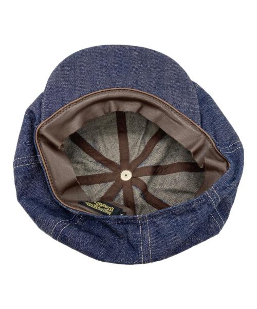 DAPPER'S（ダッパーズ）DAPPER'S (ダッパーズ) キャスケット ブルーの古着・服飾アイテム