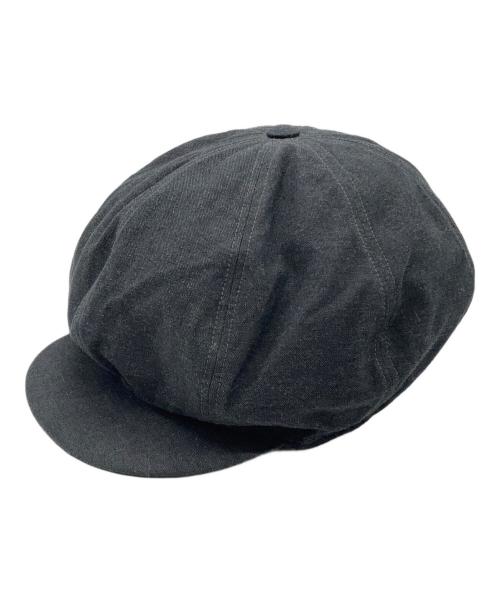 DAPPER'S（ダッパーズ）DAPPER'S (ダッパーズ) キャスケット ブラックの古着・服飾アイテム