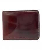 WILDSWANS×WAREHOUSEワイルドスワンズ×ウエアハウス）の古着「2つ折り財布」｜ブラウン