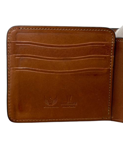 WILDSWANS（ワイルドスワンズ）WILDSWANS (ワイルドスワンズ) WAREHOUSE (ウエアハウス) 2つ折り財布 ブラウンの古着・服飾アイテム