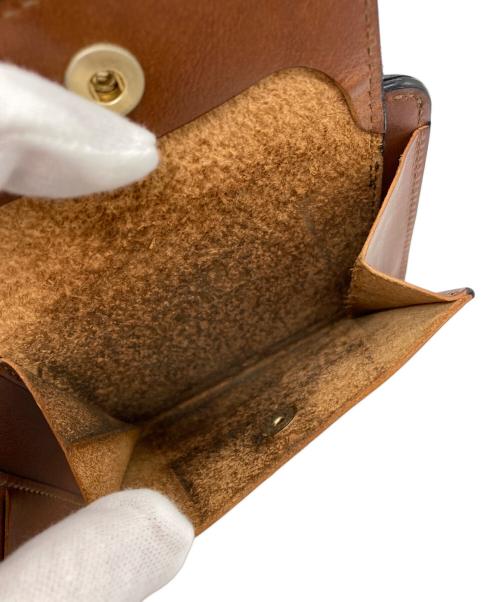 WILDSWANS（ワイルドスワンズ）WILDSWANS (ワイルドスワンズ) WAREHOUSE (ウエアハウス) 2つ折り財布 ブラウンの古着・服飾アイテム