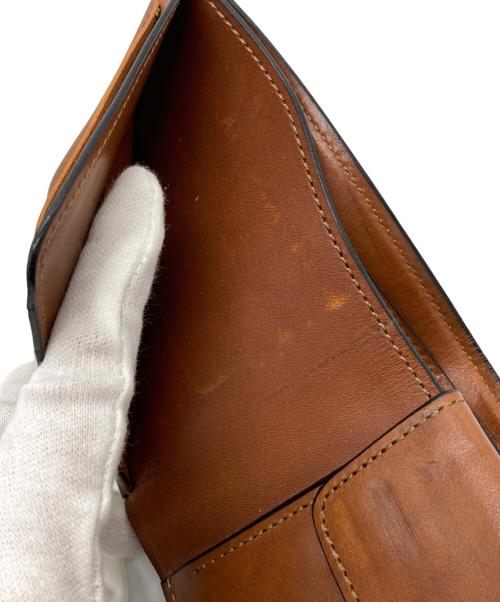 WILDSWANS（ワイルドスワンズ）WILDSWANS (ワイルドスワンズ) WAREHOUSE (ウエアハウス) 2つ折り財布 ブラウンの古着・服飾アイテム