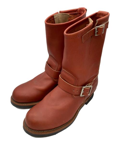 RED WING（レッドウィング）RED WING (レッドウィング) エンジニアブーツ ブラウン サイズ:9 1/2 Dの古着・服飾アイテム