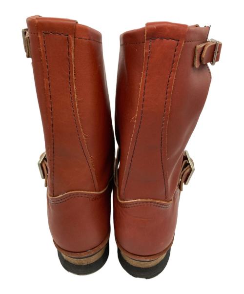RED WING（レッドウィング）RED WING (レッドウィング) エンジニアブーツ ブラウン サイズ:9 1/2 Dの古着・服飾アイテム