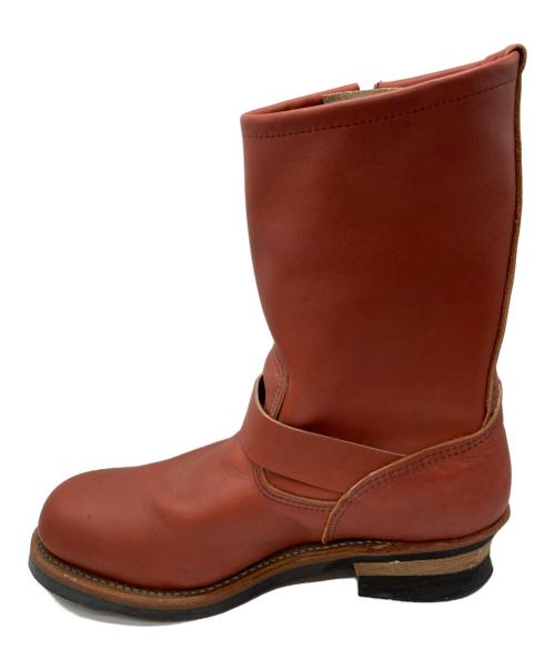RED WING（レッドウィング）RED WING (レッドウィング) エンジニアブーツ ブラウン サイズ:9 1/2 Dの古着・服飾アイテム