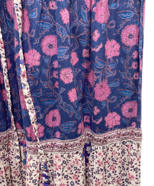 RHC Ron Herman（アールエイチシー ロンハーマン）RHC Ron Herman (アールエイチシー ロンハーマン) 総柄スカート ピンク×ネイビー サイズ:記載無しの為実寸参照の古着・服飾アイテム