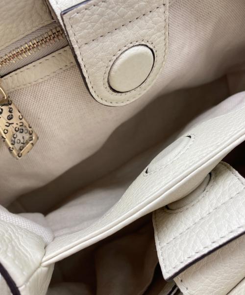 GUCCI（グッチ）GUCCI (グッチ) 2WAYバッグ ホワイトの古着・服飾アイテム