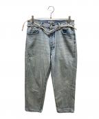 CAHLUMNカウラム）の古着「Selvedge Denim Pant straight」｜インディゴ