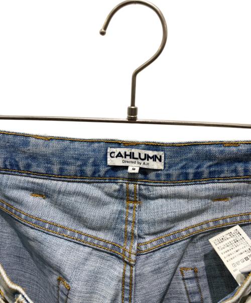 CAHLUMN（カウラム）CAHLUMN (カウラム) Selvedge Denim Pant straight インディゴ サイズ:Mの古着・服飾アイテム