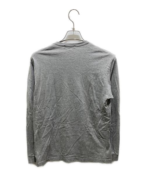 COMME des GARCONS HOMME（コムデギャルソン オム）COMME des GARCONS HOMME (コムデギャルソン オム) ロングスリーブカットソー グレー サイズ:Mの古着・服飾アイテム