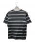 THE NORTHFACE PURPLELABEL (ザ・ノースフェイス パープルレーベル) striped H/S Logo Tee グレー サイズ:L：5000円