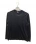 DIESEL（ディーゼル）の古着「ロングスリーブカットソー」｜ブラック