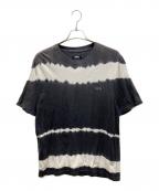 stussyステューシー）の古着「半袖Tシャツ」｜ブラック