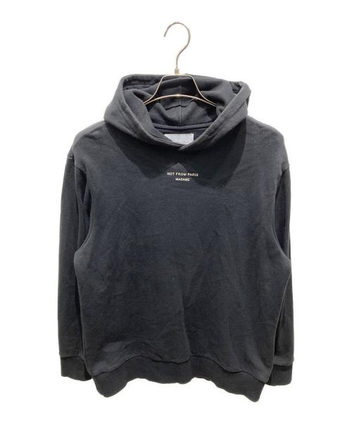 DROLE DE MONSIEUR（ドロール ド ムッシュ）DROLE DE MONSIEUR (ドロール ド ムッシュ) プルオーバーパーカー ブラック サイズ:Mの古着・服飾アイテム