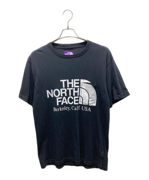 THE NORTHFACE PURPLELABEL（ザ・ノースフェイス パープルレーベル）THE NORTHFACE PURPLELABEL (ザ・ノースフェイス パープルレーベル) H/S Logo Tee ブラック サイズ:Lの古着・服飾アイテム