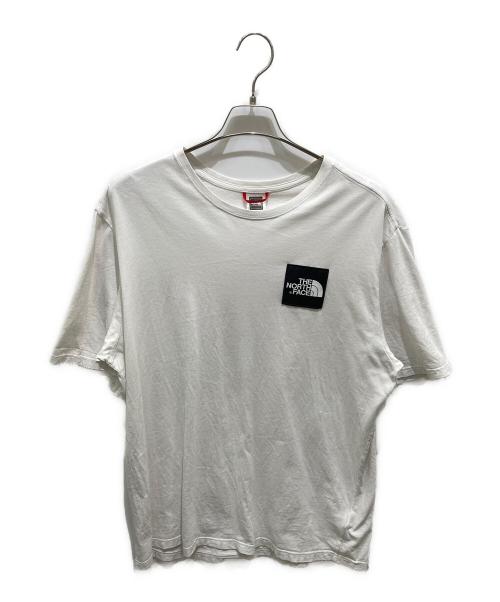 THE NORTH FACE（ザ ノース フェイス）THE NORTH FACE (ザ ノース フェイス) プリントTシャツ ホワイト サイズ:Lの古着・服飾アイテム