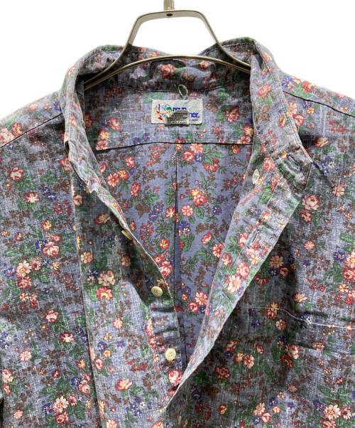reyn spooner（レイン スプナー）reyn spooner (レイン スプナー) 総柄シャツ ブルー サイズ:Lの古着・服飾アイテム