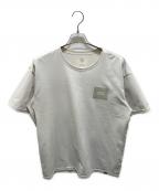 DESCENTEデサント）の古着「グラフィックTシャツ」｜ベージュ