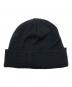 BAPE BY A BATHING APE (ベイプバイアベイシングエイプ) EMOTIONALLY UNAVAILABLE (エモーショナリー・アンアベイラブル) EU MILO BEANIE ブラック 未使用品：10000円