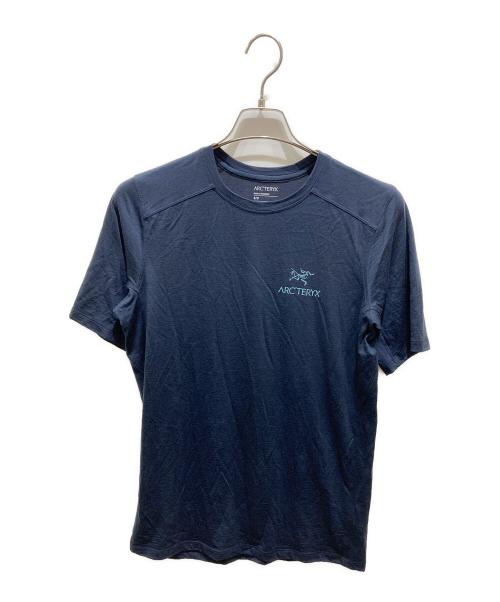 ARC'TERYX（アークテリクス）ARC'TERYX (アークテリクス) Ionia Merino Wool ArcWord T-Shirts ネイビー サイズ:Sの古着・服飾アイテム