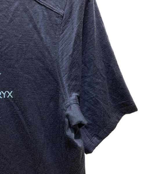 ARC'TERYX（アークテリクス）ARC'TERYX (アークテリクス) Ionia Merino Wool ArcWord T-Shirts ネイビー サイズ:Sの古着・服飾アイテム