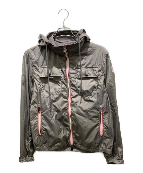 MONCLER（モンクレール）MONCLER (モンクレール) LYON ナイロンジャケット グレー サイズ:1の古着・服飾アイテム