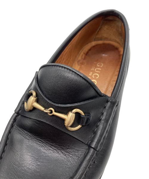 GUCCI（グッチ）GUCCI (グッチ) ビットローファー ブラック サイズ:35 1/2の古着・服飾アイテム