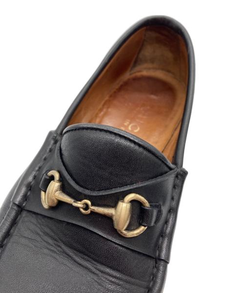 GUCCI（グッチ）GUCCI (グッチ) ビットローファー ブラック サイズ:35 1/2の古着・服飾アイテム