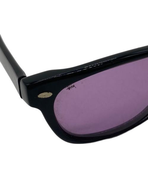 stussy（ステューシー）stussy (ステューシー) サングラス ブラックの古着・服飾アイテム