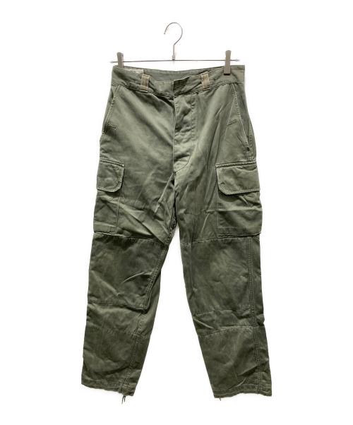 French Army（フランス軍）French Army (フレンチアーミー) M64 カーゴパンツ カーキ サイズ:76の古着・服飾アイテム