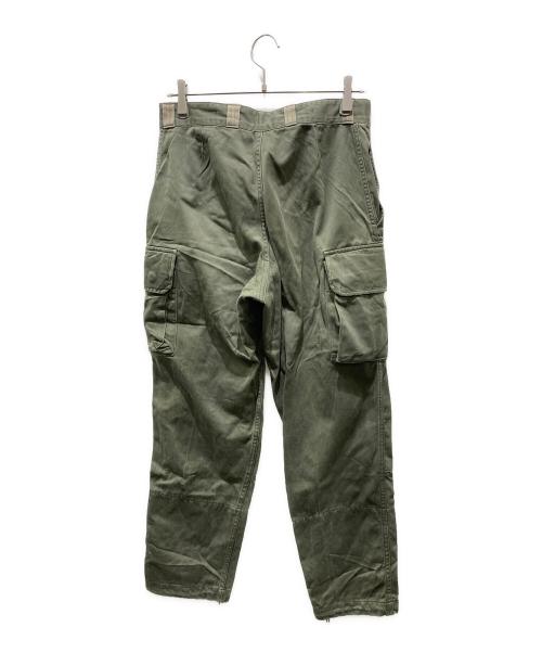 French Army（フランス軍）French Army (フレンチアーミー) M64 カーゴパンツ カーキ サイズ:76の古着・服飾アイテム